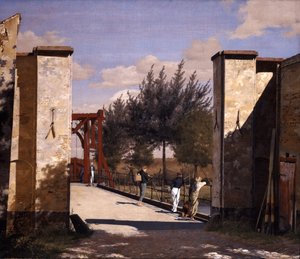 De noordpoort van de citadel