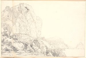 Uitzicht op de kust bij Marina Piccola op Capri