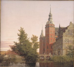 Kasteel Frederiksborg gezien vanuit het noordwesten