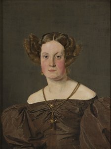 Mevrouw Th Petersen, geboren Roepstorff, 1833