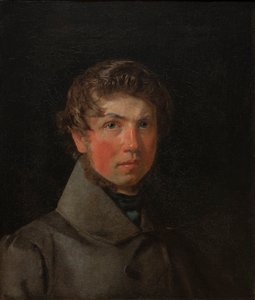 Zelfportret, ca. 1833 door Christen Schjellerup Kobke