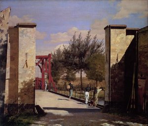 De Noordpoort van de Citadel, 1834 door Christen Schjellerup Kobke