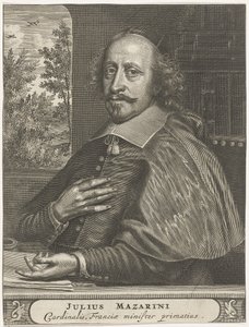 Portret van kardinaal Mazarin