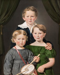 Hans en Bolette Puggaards drie kinderen