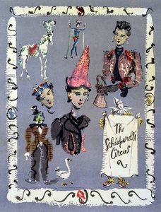 Advertentie voor het modehuis van Schiaparelli