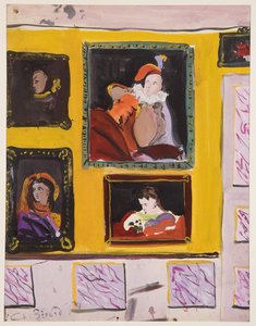 Verklede personages, ca. 1935-45
