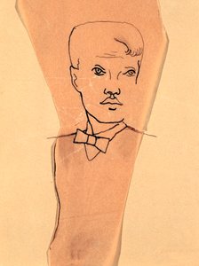 Portret van Rene Crevel, 1900-1935 door Christian Bérard