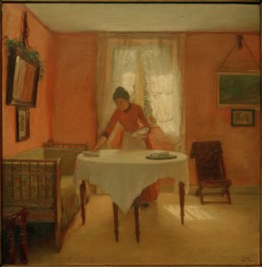 De rode kamer door Christian Clausen