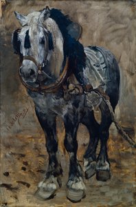 Paard uit Normandië door Christian Eriksen Skredsvig