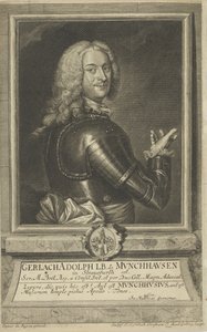 Portret van Gerlach Adolph von Münchhausen