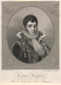 Jérôme Napoléon, Koning van Westfalen, Franse Prins door Christian Friedrich Muller