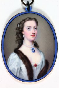 Lady Margaret Cavendish-Holles-Harley, Hertogin van Portland door Christian Friedrich Zincke