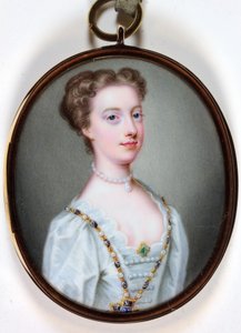 Lady Margaret Cavendish Holles Harley door Christian Friedrich Zincke