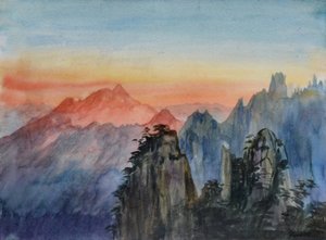 Licht van Boeddha - Zonsopgang Rozenberg, 2015