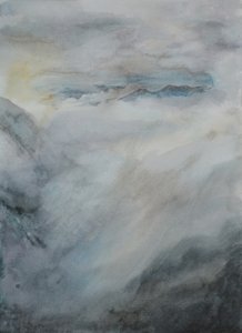 Glijdende Wolk, 2015 door Christian Furr