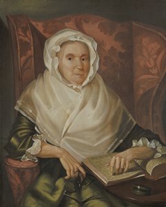 Portret van mevrouw Nicholas Salisbury door Christian Gullager