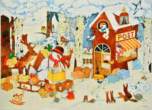 Postkantoor-Kerstmis, 2001