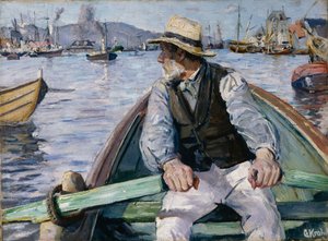 Kijk vooruit, Bergen baai door Christian Krohg