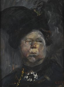 Mevrouw Blom door Christian Krohg