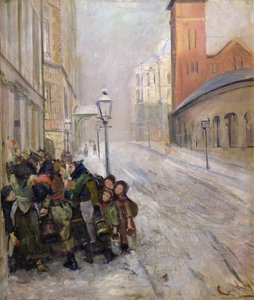 De strijd om te overleven door Christian Krohg