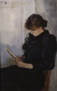De fotograaf Oda Krohg door Christian Krohg