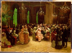 Het casino, Monte Carlo, 1884