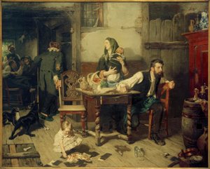 Tot in de vroege ochtend (De spelers) door Christian Ludwig Bokelmann