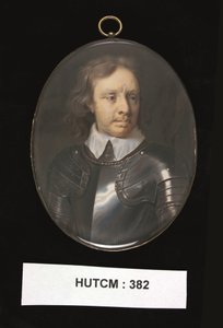 Oliver Cromwell, c.1698-30 door Christian Richter