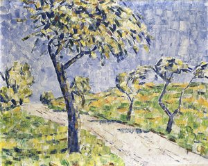 Herfstlandschap door Christian Rohlfs