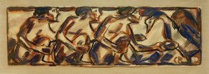 Figurenfries door Christian Rohlfs