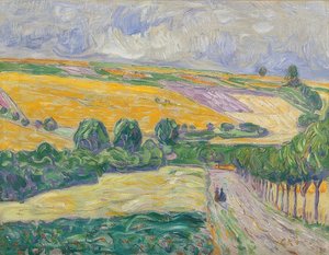 Landschap bij Oberweimar