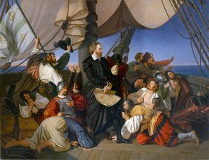 Christoffel Columbus ontdekt Amerika