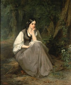 Evangeline door Christian Schussele