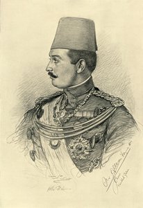 Abbas II Helmy Bey, Koubbeh Paleis, Caïro, Egypte, 1898 door Christian Wilhelm Allers