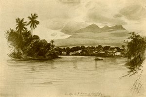 Kali Mas Rivier, Surabaya, Java, 1898
