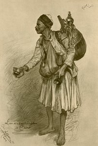 Limonadeverkoper, Caïro, Egypte, 1898 door Christian Wilhelm Allers