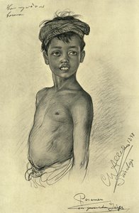Pesamen - een Javaanse jongen uit Surubaya, Java