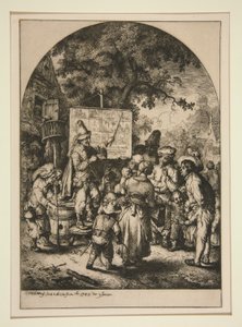 De Kwakzalver door Christian Wilhelm Ernst Dietrich