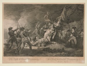 De Dood van Generaal Montgomery van Quebec