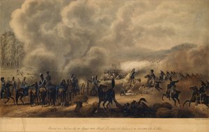 De Slag bij Krasnoi op 14 augustus 1812 door Christian Wilhelm von Faber du Faur