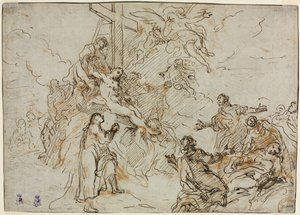 De Afdaling (verso) door Christian Wink