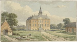 Het Huis Nettelhorst, bij Lochem door Christianus Hendricus Hein
