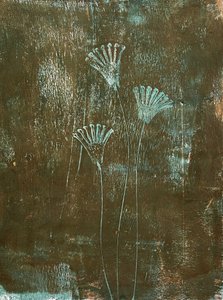 Turquoise bloem
