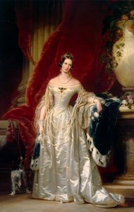 Portret van Keizerin Alexandra Fjodorovna Charlotte van Pruisen