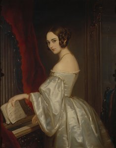 Portret van Prinses Maria Ivanovna Kochubey, née Baryatinskaya 1818-1843
