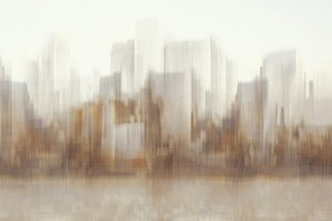 Abstracte stadsreflecties door Christina Sillen