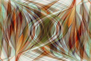 Aards, vloeiend, abstract