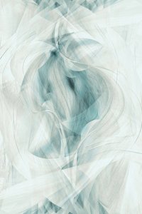 Etherische Aqua Swirl door Christina Sillen