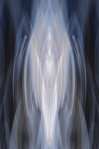 Etherische Blauwe Stroom door Christina Sillen