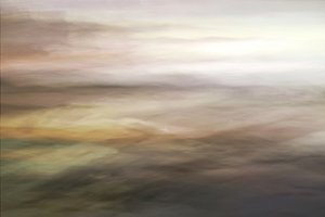 Rustige abstracte lucht door Christina Sillen